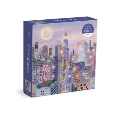 GALISON City Lights 1000 Pc In a Square boxHra