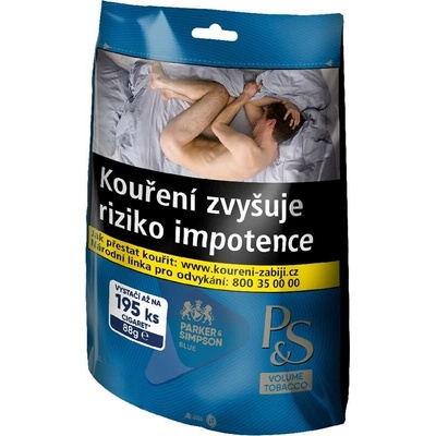 P&S Blue tabák cigaretový 93 g