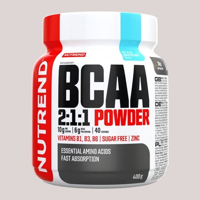 NUTREND BCAA 2:1:1 POWDER, 400 g – Hledejceny.cz