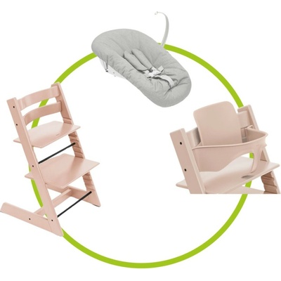 Stokke Tripp Trapp Beech Serene Pink