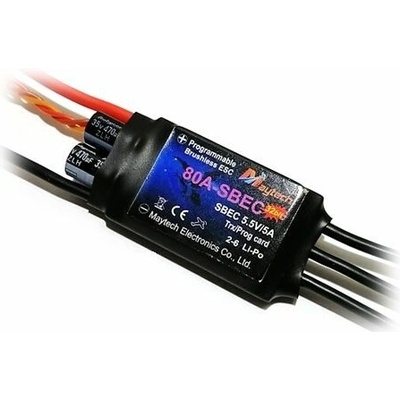 Regulátor otáček 80A Maytech FP32- FALCON Pro 32bit-SBEC