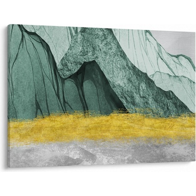 Obraz - Smaragdové hory N⁰2, jednodílný 100x70 cm
