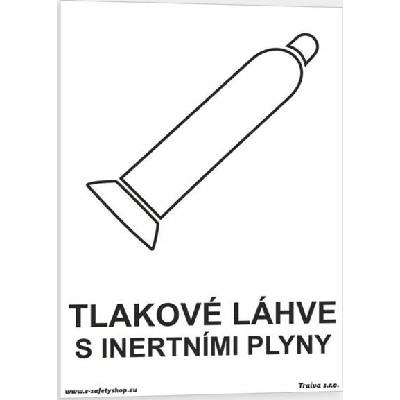 Traiva s.r.o Tlakové láhve s inertními plyny Verze: Samolepka 148 x 210 mm (A5) tl. 0.1 mm - Kód: 03260