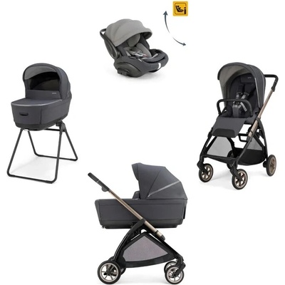 Inglesina Electa Darwin Recline Evo 4v1 Garage Grey 2026