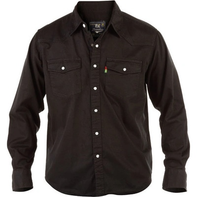 Duke riflová košile Western Style KS1024 černá