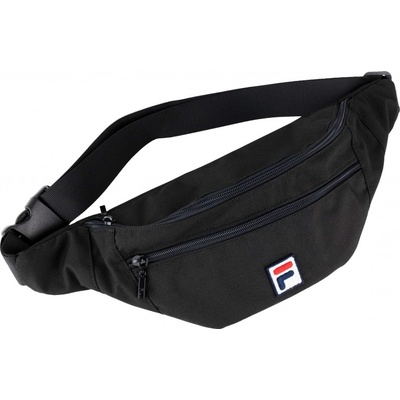 FILA BISSAU COATED CANVAS DOUBLE ZIPPER WAIST BAG