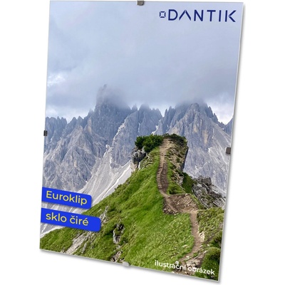 60x85 | DANTIK Euroklip SKLO čiré