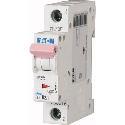Eaton 6 kA C, 16 A, PL6-C16/1