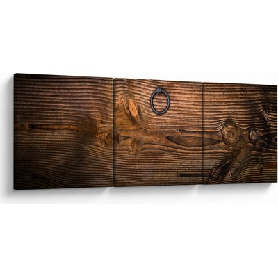 Obraz textúry dreva, trojdielne 90x30 cm