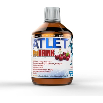 Atlet prodrink se sladidlem 500 ml