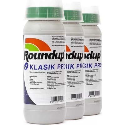 Monsanto Roundup klasik PRO 3x1l – Hledejceny.cz