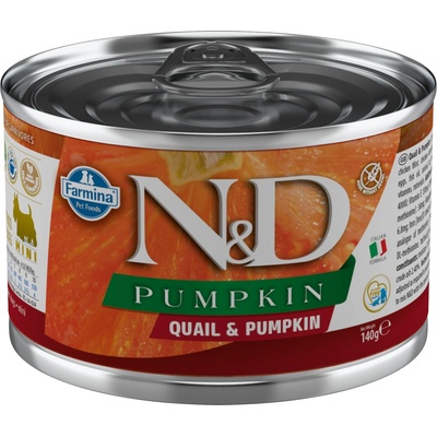 N&D Dog Pumpkin Quail 140 g