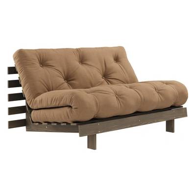 Karup Roots carob (hnědá) + futon mocca 755