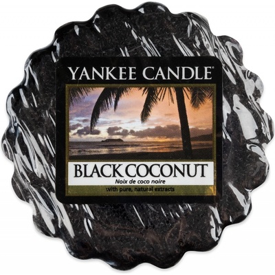 Yankee Candle Vonný vosk do aroma lampy Black coconut 22 g – Hledejceny.cz