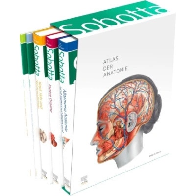 Sobotta Atlas der Anatomie, 3 Bände + Lerntabellen + Poster Collection im Schuber und 6-monatiger Zugang zur Complete Anatomy-App