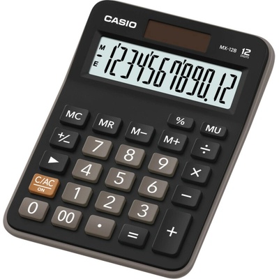 Casio Kalkulačka Casio MX 12B displej 12 míst / černá