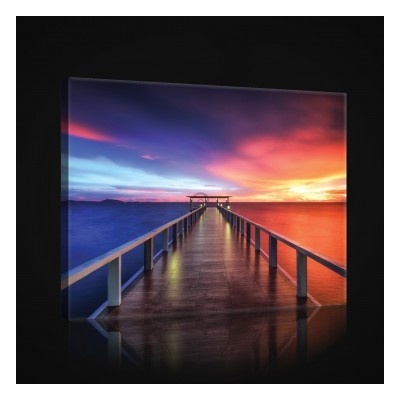 Obraz na plátne obdĺžník - OB1012 - Mólo 100cm x 75cm - O1