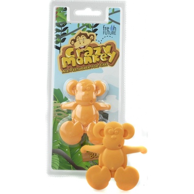 FRESHFUTURE - Crazy Monkey čierne