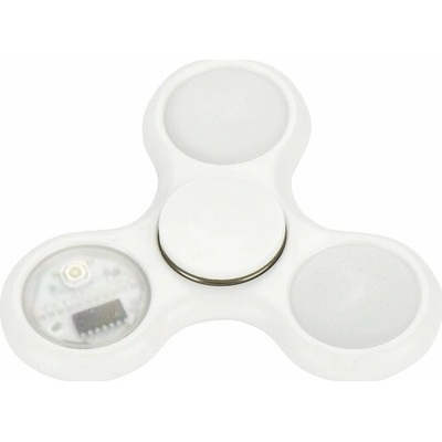 Fidget Spinner LED 5 Biely