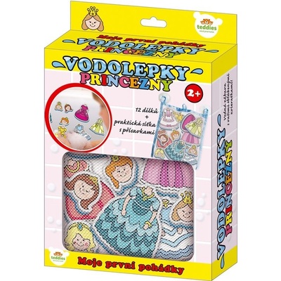Teddies Vodolepky Moje první pohádky Princezny sada se síťkou 12ks v krabici MPP – Hledejceny.cz
