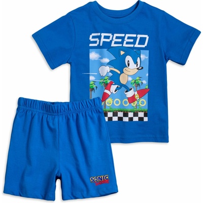 Chlapecké pyžamo Ježek Sonic 5204008W modré