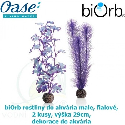Biorb rostliny střední fialové 2 ks, 29 cm 46080