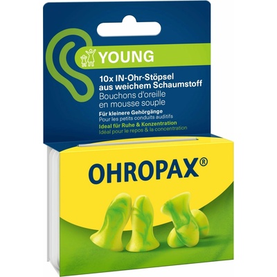 Ohropax Mini Soft dětské špunty do uší 5 párů
