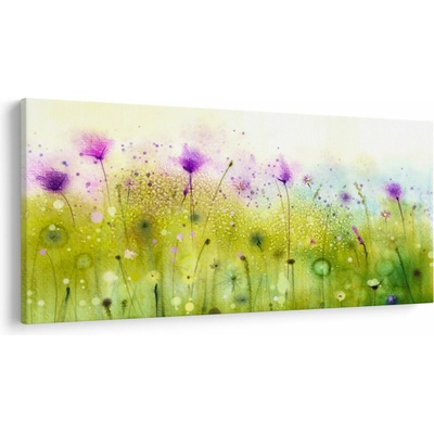 Obraz - Lúčne kvety, jednodielne 250x125 cm