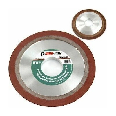 Diamantový brusný kotouč 125x32x16 mm k ostřičce pilových kotoučů MAR-POL M08356
