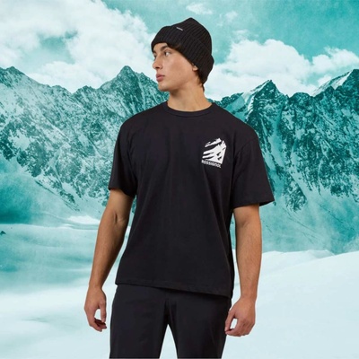 Rossignol pánské tričko Waterfall Relax Tee Black