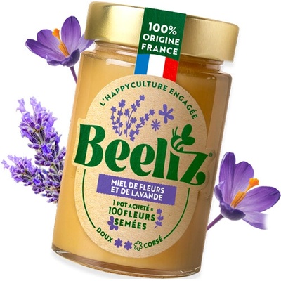 Beeliz květinový a levandulový med 250g