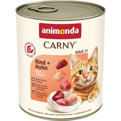 Animonda Carny Adult Hovězí maso s kuřecím masem 800 g – Hledejceny.cz