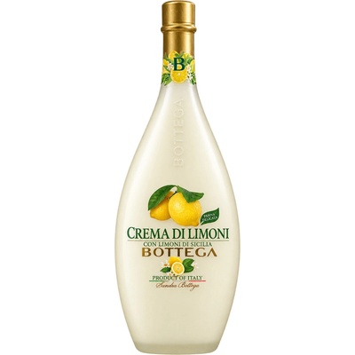 Bottega Crema di Limoncino likér 0,5 l (holá láhev)