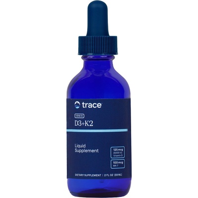 Trace Minerals Ionic D3 + K2 5000 IU + 125 mcg 59 ml
