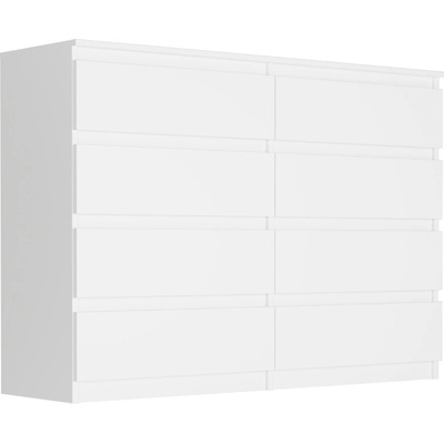 Framire Komoda se zásuvkami Bílá 140 x 40 x 98 cm Modern R140S8