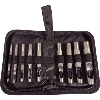 Pro-Tech shop Dierovače na kožu sada 9ks 3-12mm 67375