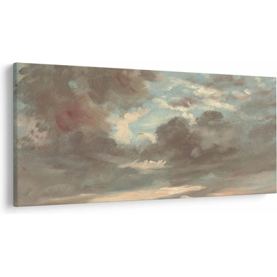 Obraz - John Constable, Cloud Study Stormy Sunset, reprodukcia, jednodielne 250x125 cm