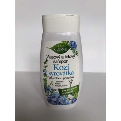 BC Bione Kozí Syrovátka vlasový a tělový šampon 260 ml