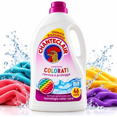 Chanteclair Colorati prací gel na barevné prádlo 2070 ml 46 PD