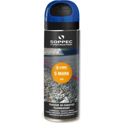 SOPPEC Fluorescenčny značkovač 500ml modrý