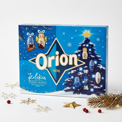Orion Vánoční kolekce rodinná mléčná 347 g