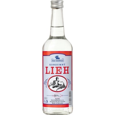 Lieh Konzumný 80% 0,5 l (čistá fľaša)