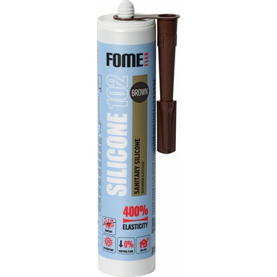 Fome Flex 102 sanitárny silikón 310 ml hnedá
