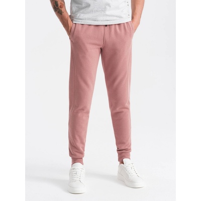 Ombre Clothing tepláky pánské Růžová