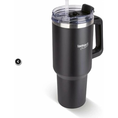 Lamart LT4091 termohrnek Huge 900 ml černý