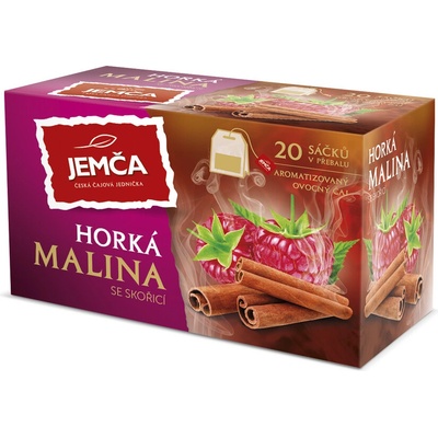 Jemča čaj horká malina 40 g