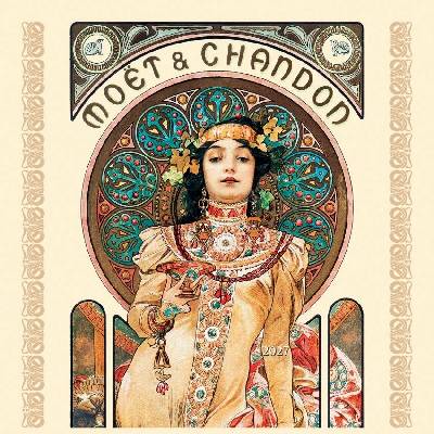 Nástěnný ALFONS MUCHA Spektrum grafik 2027