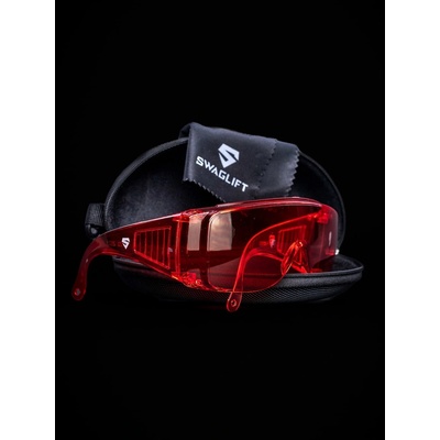 Swaglift Brýle RED VISION na blokování 100 % modrého světla + pouzdro a hadřík