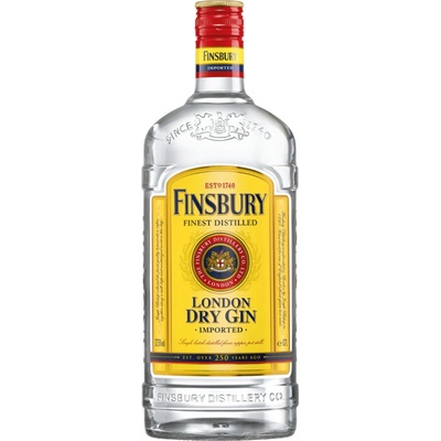 Finsbury London Dry 37,5% 1 l (čistá fľaša)