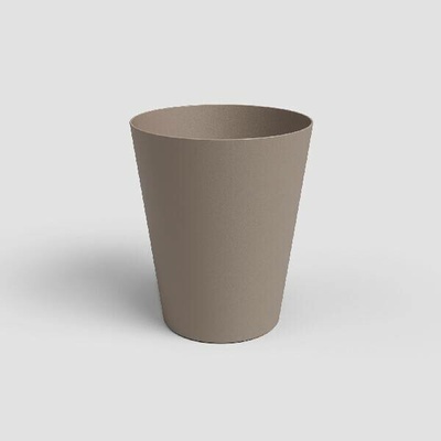 Artevasi Květináč PORTO na orchidej 15cm plast šedá matte taupe